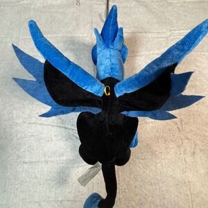 Cedar Point Roller Coaster Gate Keeper Blue Dragon Plushie.‎  15"